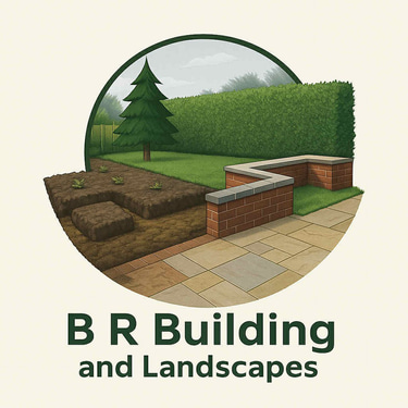 B R Building and Landscapes logo