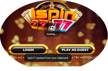 Ispin77 game logo