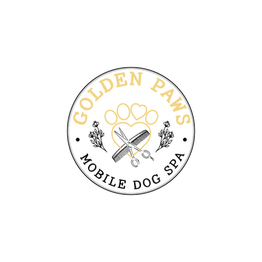 Golden Paws Mobile Dog Spa logo