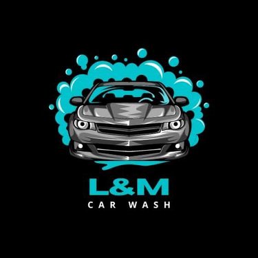 L&M carwash logo