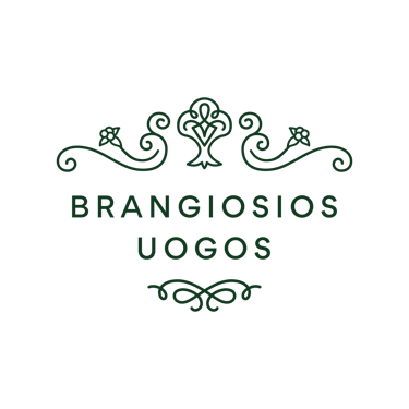 Brangiosios Uogos logo