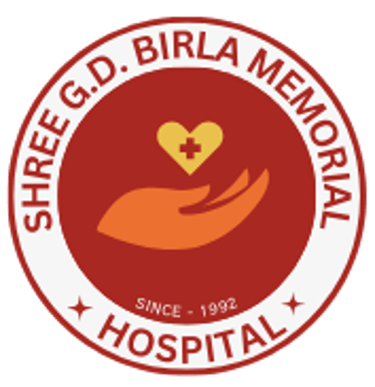 g d birla meorial hospital logo