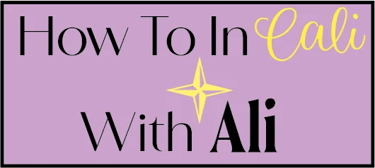 How to in Cali with Ali logo