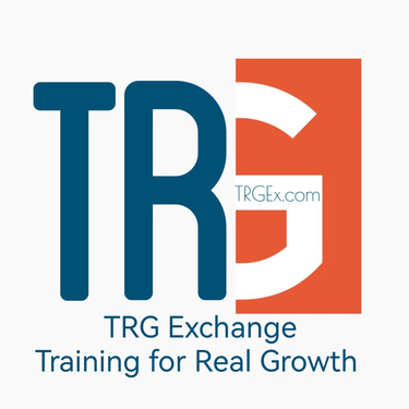 TRG : TRAINING FOR REAL GROWTH logo