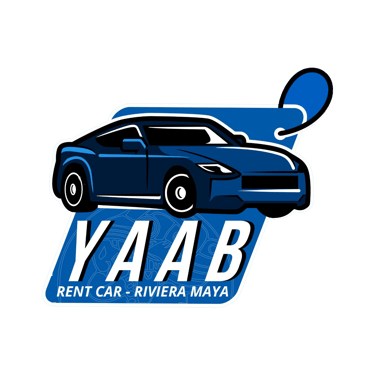 Yaab rental car logo