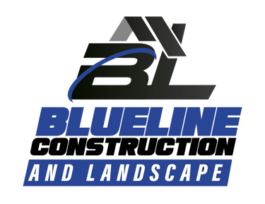 Blueline Construction Landscape logo