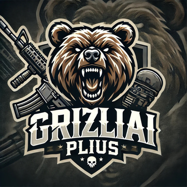 Grizliai Plius logo