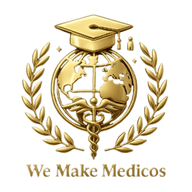 We Make Medicos logo