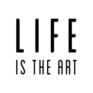 Life is the art logo
