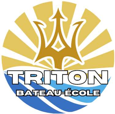 Triton bateau ecole logo