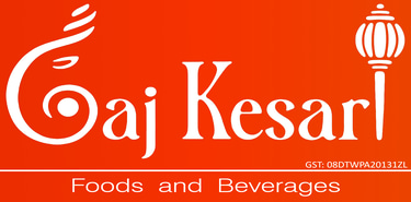 GAJ KESARI FOODS AND BEVERAGES logo