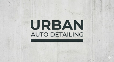 Urban Auto Detailing logo
