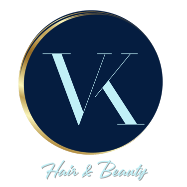 VK Hair & Beauty logo