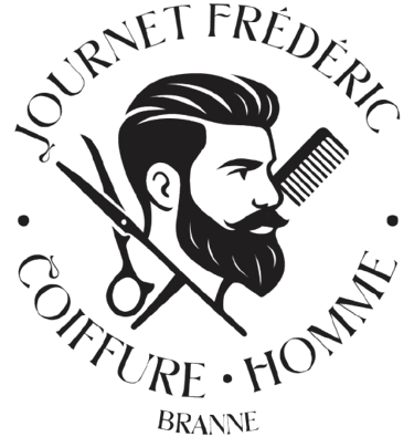 Salon coiffure homme logo