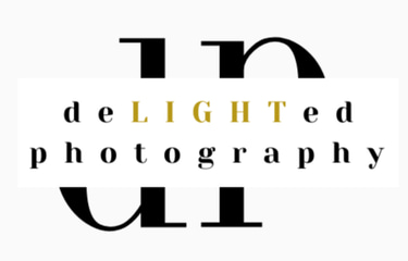 Delighted photography logo