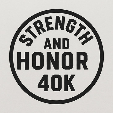Strength and Honor 40k logo