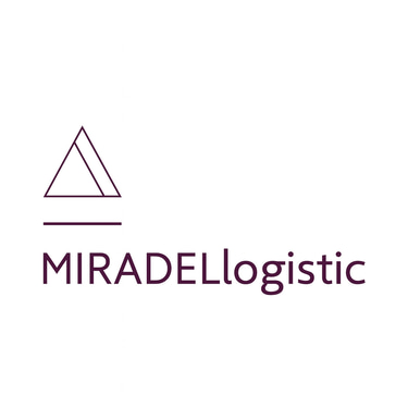 Miradel logistic logo