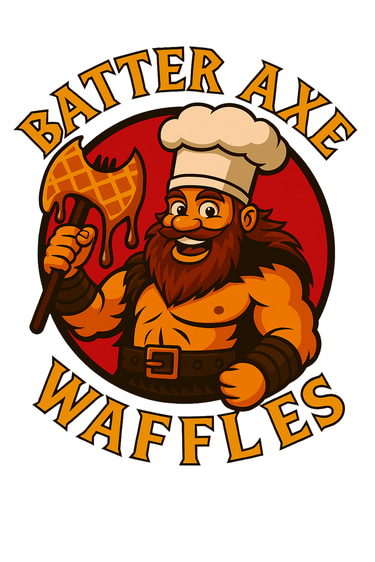Batter Axe Waffles logo