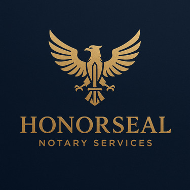 HonorSeal Notary Services logo
