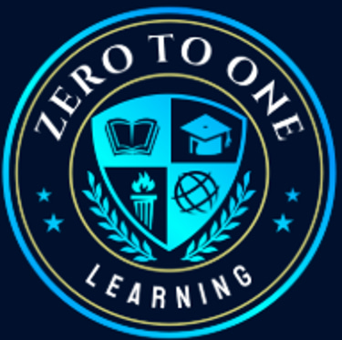 Zero to One Learning logo