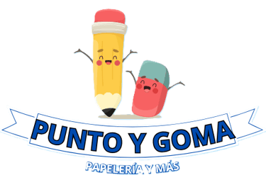 Papelería Punto y Goma logo