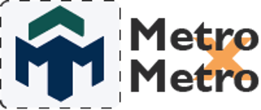 metro por metro logo