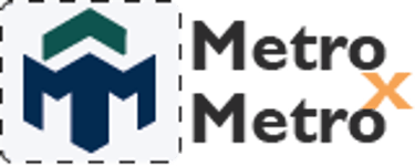 metro por metro logo