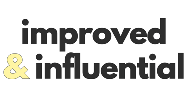 Improved and Influential logo