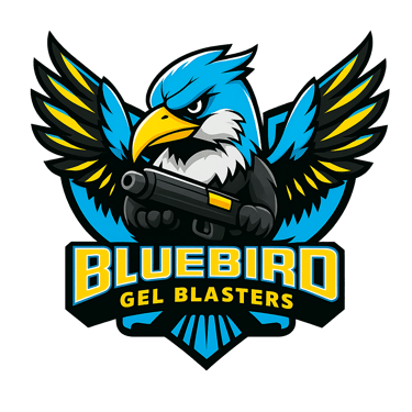 BlueBird Gelblasters logo