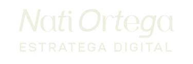 Nati Ortega Estratega creativa digital logo