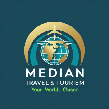 Median travel & tourism agency logo