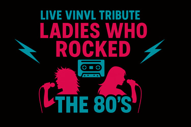 The Ladies Who Rocked The Eighties logo