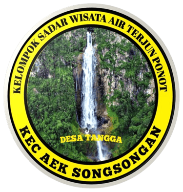 Air Terjun Ponot Desa Tangga logo