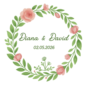 Boda Diana y David logo