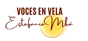 Voces en Vela de Estefanía Mbá logo
