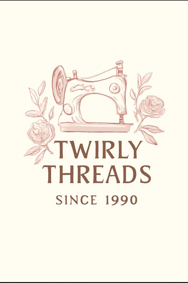Twirly threads logo