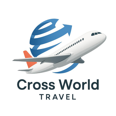 Cross World travel logo