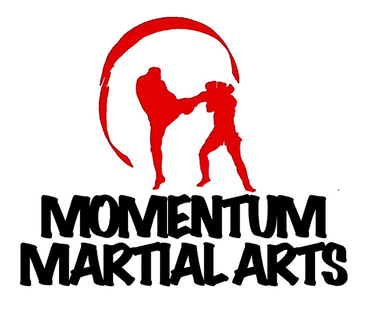 Momentum Martial Arts Kick Boxing K1 logo