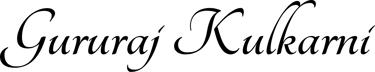 Gururaj Kulkarni logo
