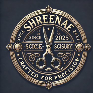 Shreenae Beuty &  hair  scissors logo