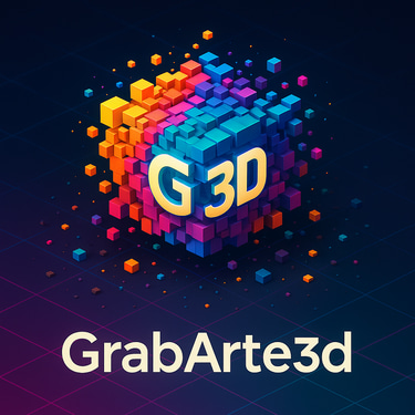 GrabArte 3D logo