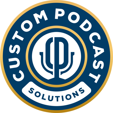 Custom Podcast Solutions logo