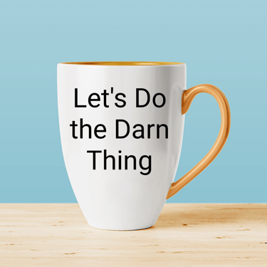Let's Do the Darn Thing logo