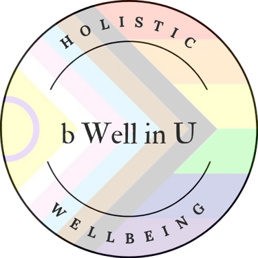 b Well in U logo