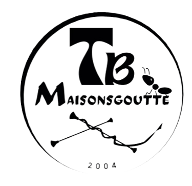 Twirling bâton Maisonsgoutte logo