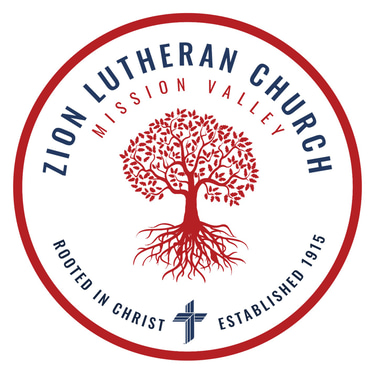 Zion Lutheran Church of Mission Valley logo