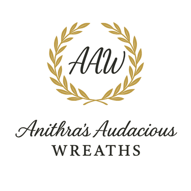 Anithra"s Audacious Wreaths logo