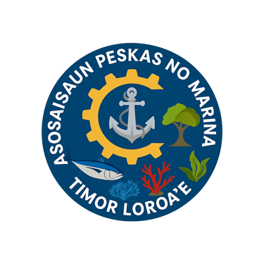 Asosiasaun Peskas no Marina Timor Lorosa'e logo