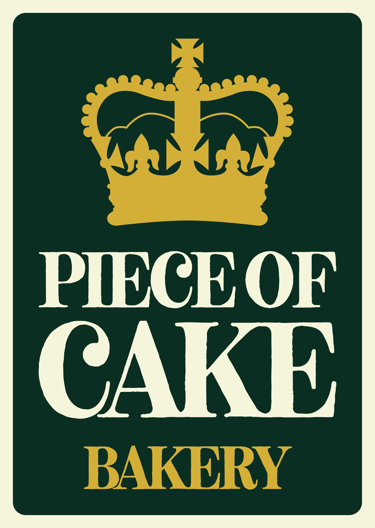 PIECE OF CAKE BAKERY logo