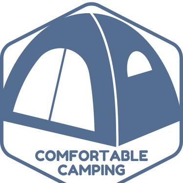 most comfortable camping.com logo